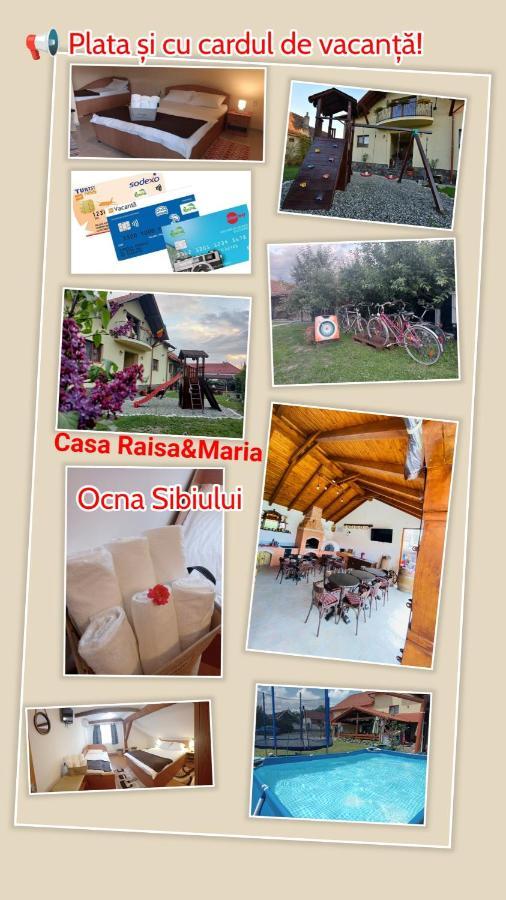 Casa Raisa & Maria Hotel Ocna Sibiului Ngoại thất bức ảnh