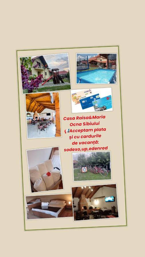 Casa Raisa & Maria Hotel Ocna Sibiului Ngoại thất bức ảnh
